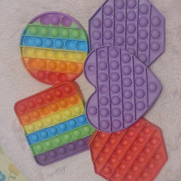 5 Fidget POPPERS - Picture 1 of 2